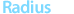radius
