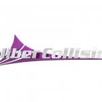 caliber collision logo design