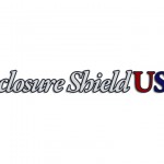 foreclosure shield usa logo design