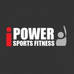 i power sports fitness vector logo design